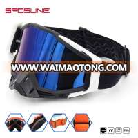 Guangzhou Jianghua Factory High Impact Motorcycle Goggles Glasses For Riding