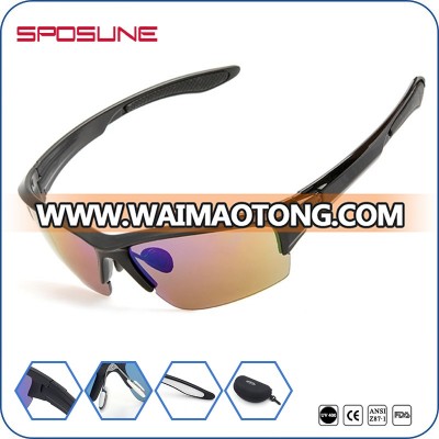 New Outdoor Sports sun glasses1.1mm PC Lenses Sunglasses UV400 Sport Bike Goggles