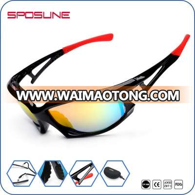 Special Temples Shatterproof Unbreakable Sports Bicycle Cycling Riding Bike Sunglasses