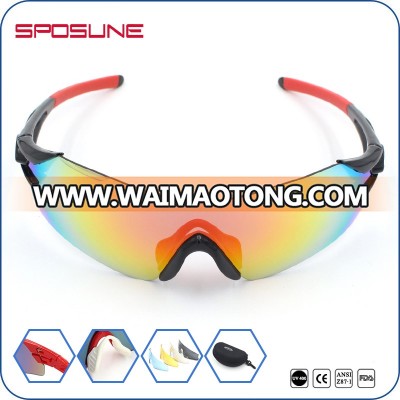 rimless without frame fashion design bike glasses