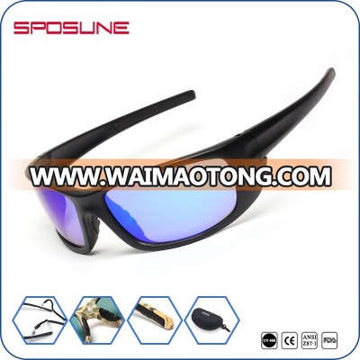 Multi color frame sports sunglasses interchangeable lenses fashion sun glasses