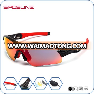 UV400 protective prescription myopia insert running sunglasses